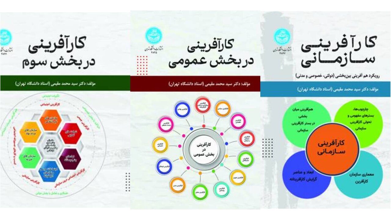 انتشار چند کتاب در حوزه کارآفرینی